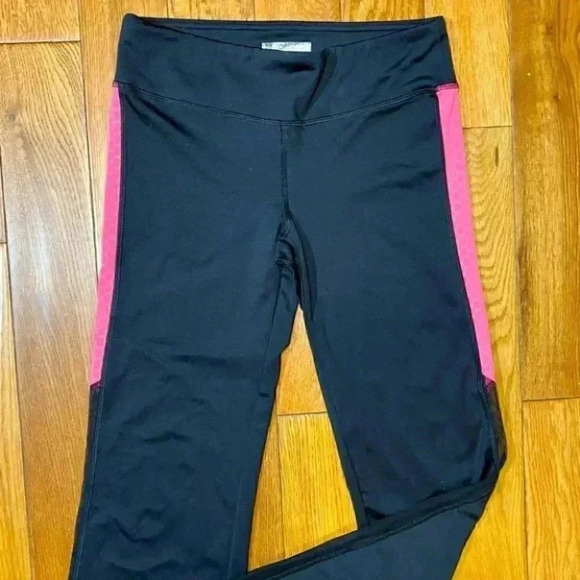 Forever21 Y2K Flare Polka Dot Workout/Gym Mesh Pants - Picture 2 of 8